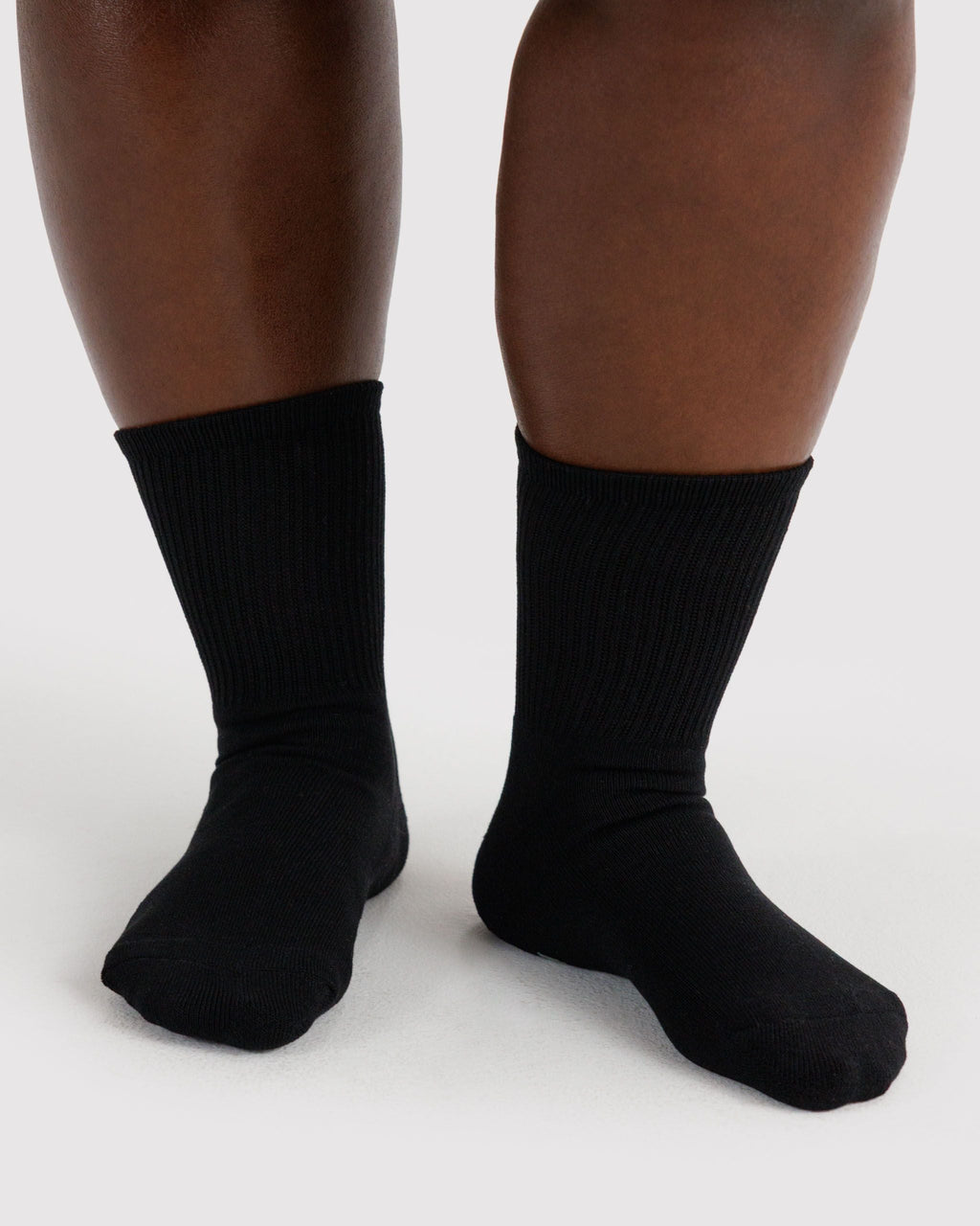 Ribbed Sock - Black