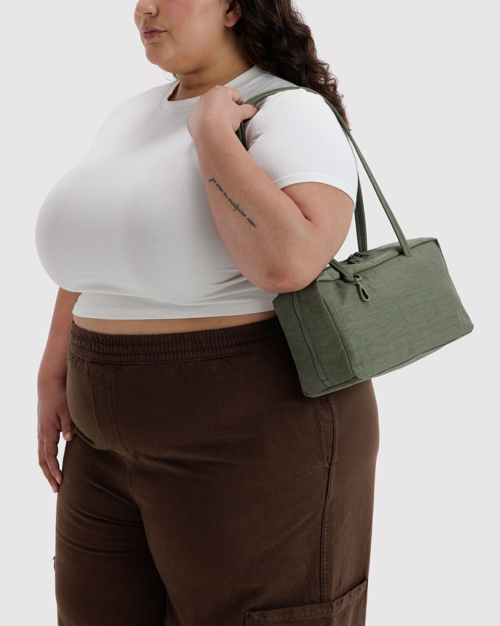Nylon Bowler Bag - Caper