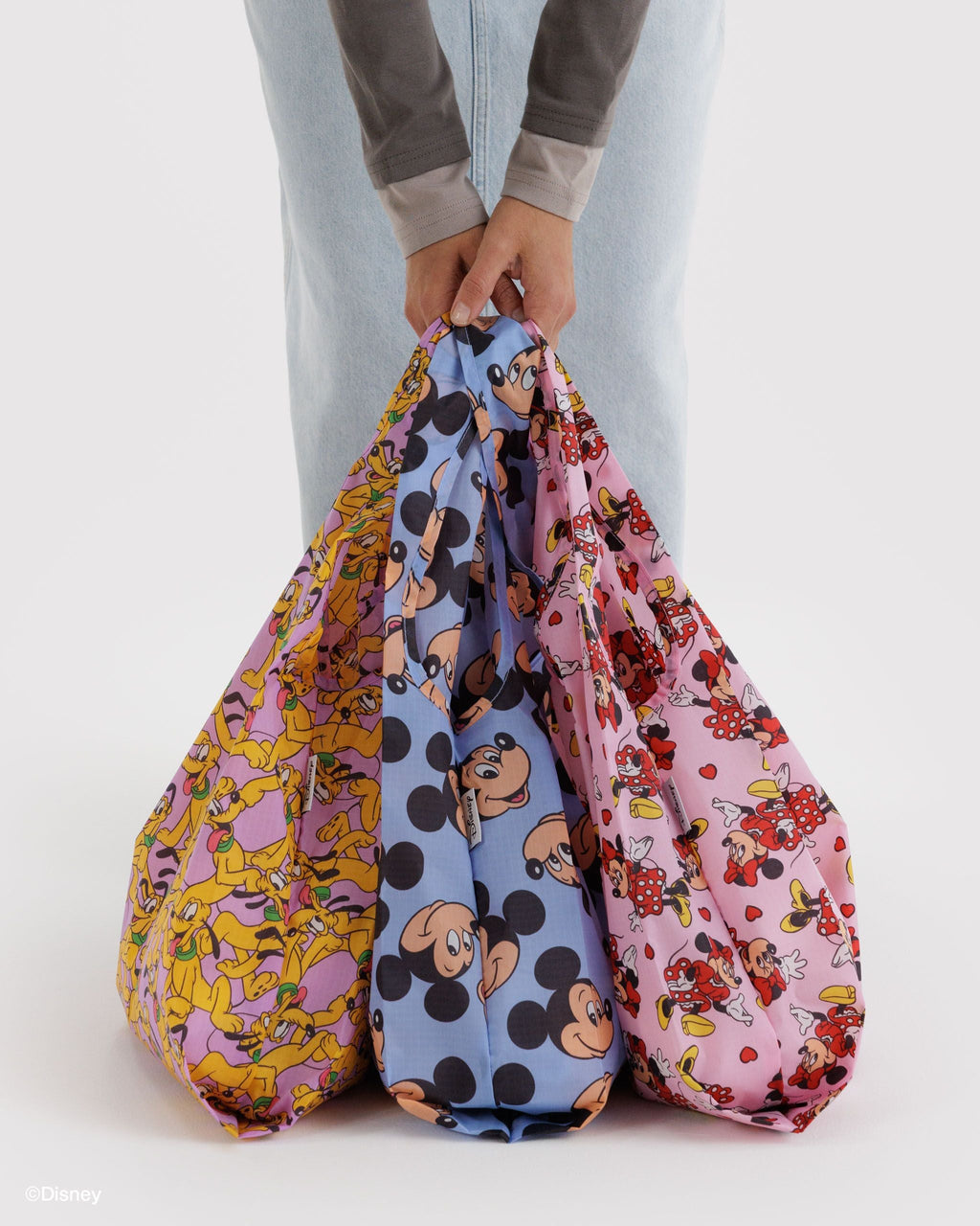 Standard Baggu Set of 3 - Mickey Minnie & Pluto