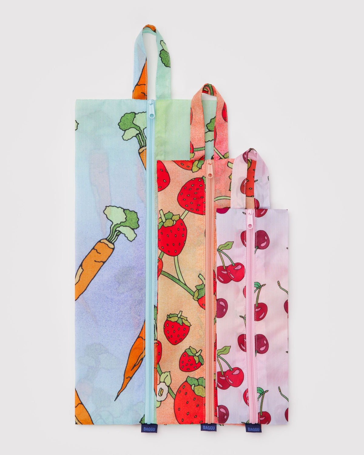 3D Zip Set - Carrots & Berries