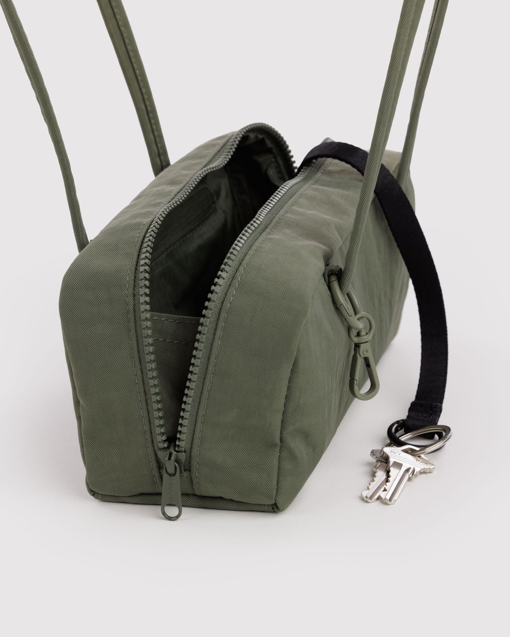 Small Nylon Bowler Bag - Caper