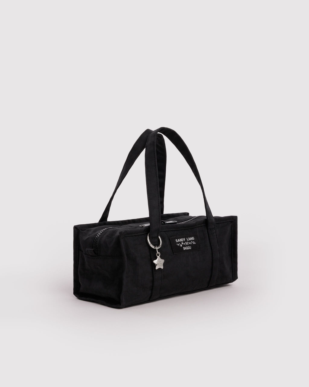 Mini Nylon Market Bag - Black