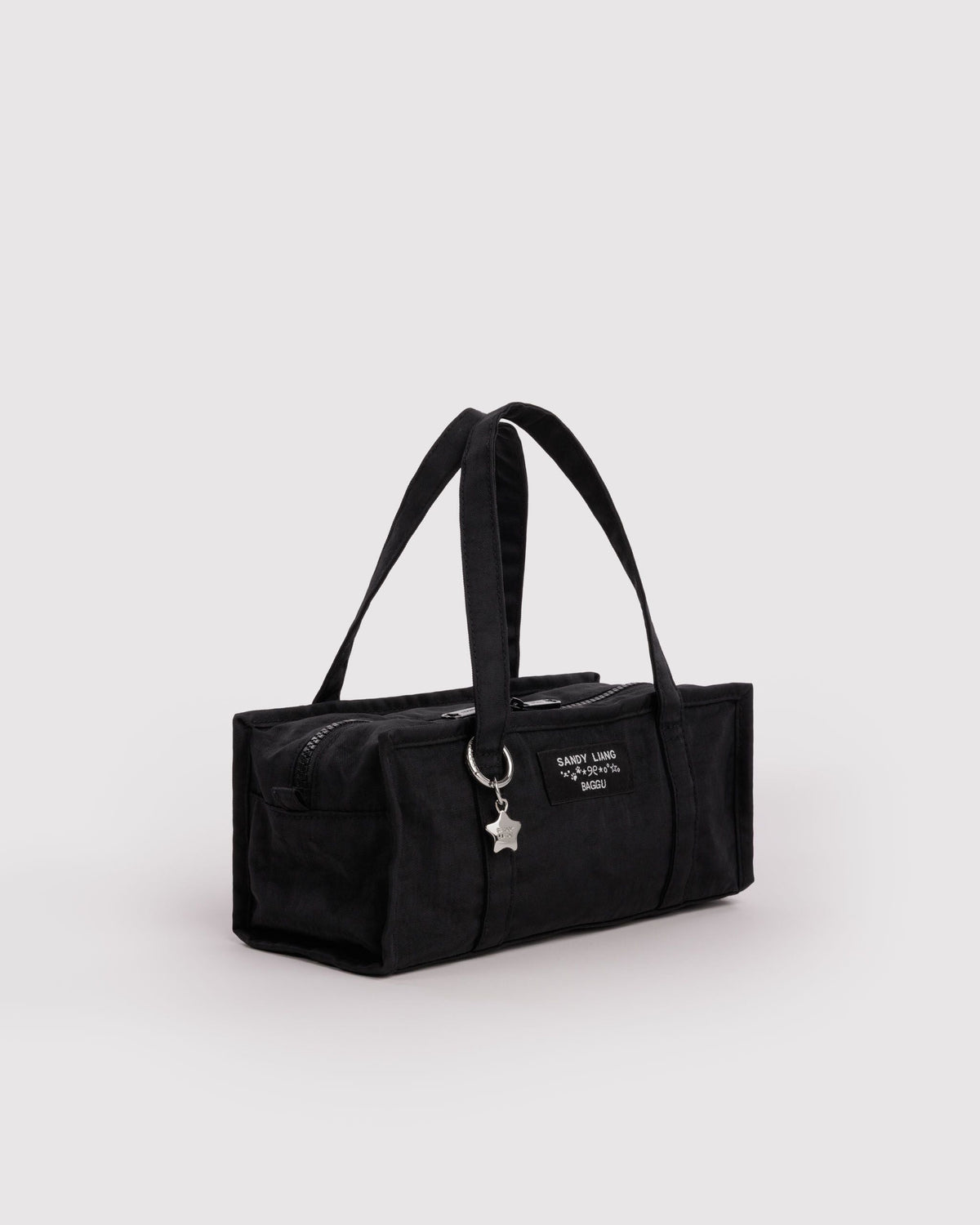 Mini Nylon Market Bag - Black