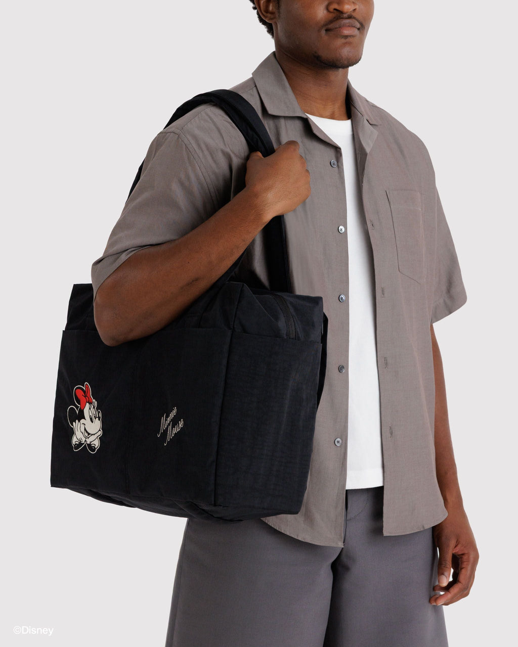 Small Cloud Carry-On - Embroidered Minnie Mouse