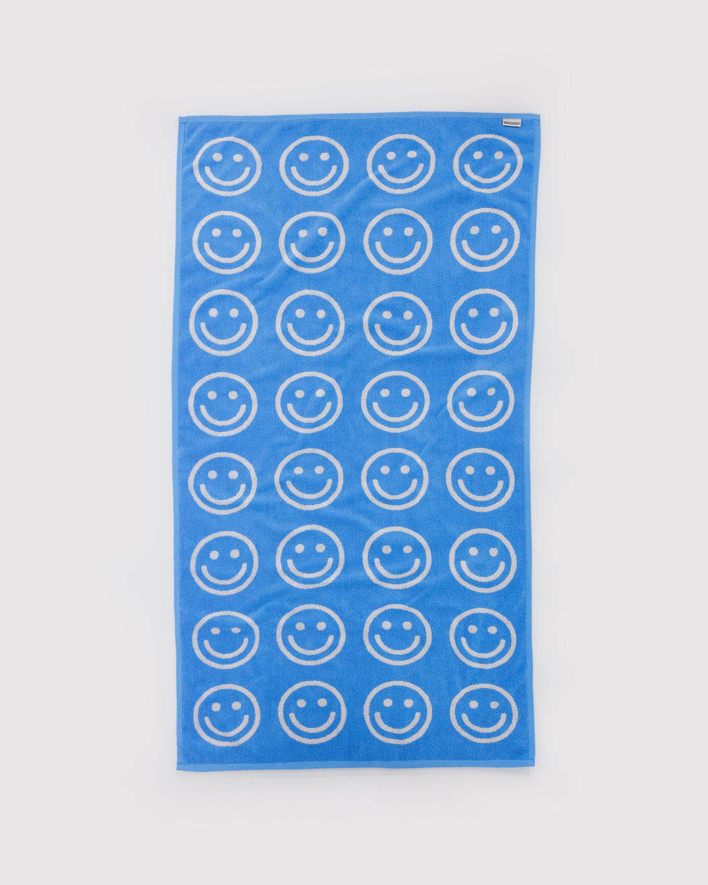 Bath Towel - Sky Blue Happy