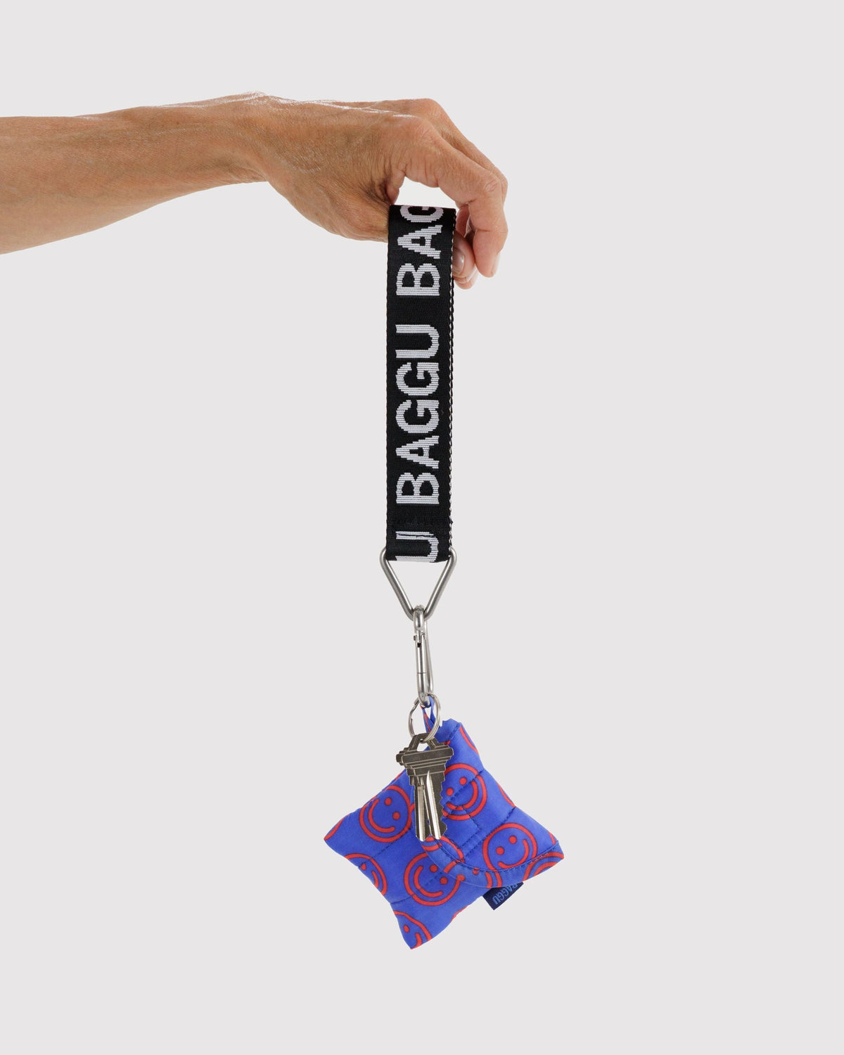 Logo Keychain - Black and White