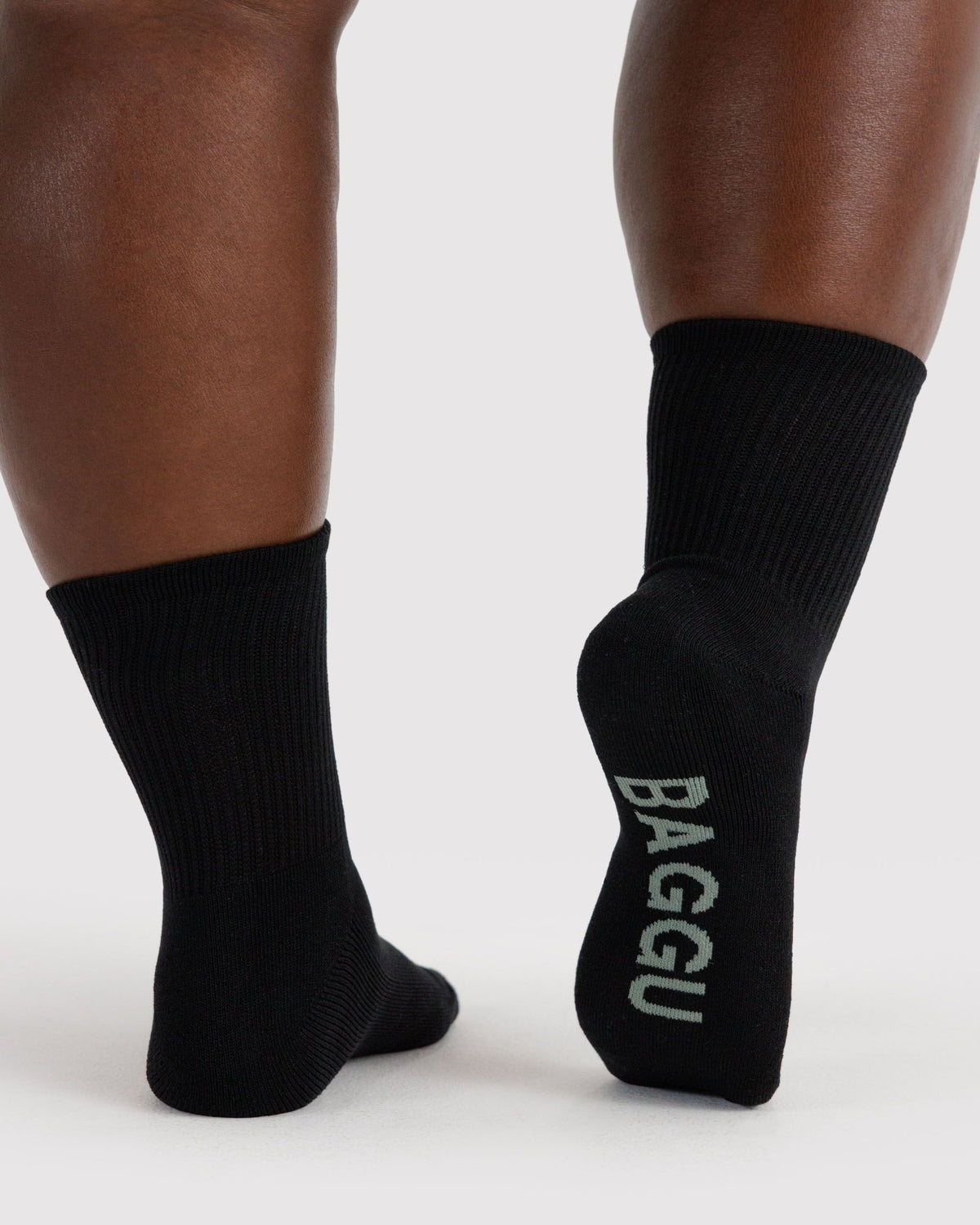 Ribbed Sock - Black