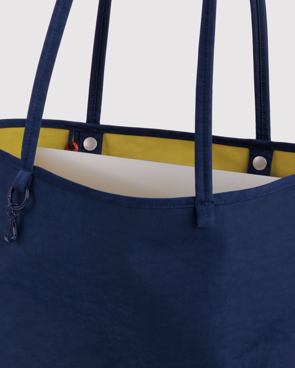 Medium Nylon Reversible Tote - Navy Mix
