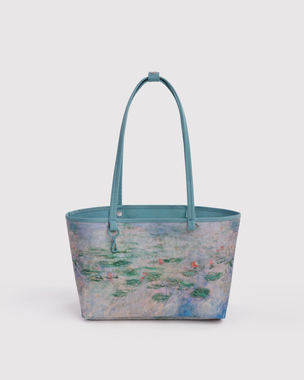 Medium Nylon Reversible Tote - Water Lilies Claude Monet
